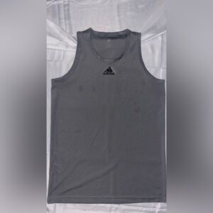 Adidas Charcoal Sleeveless Top